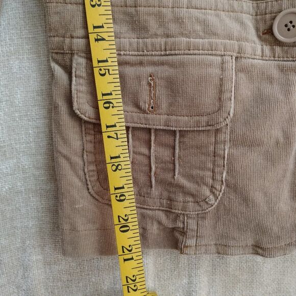 Har Moneh Corduroy Tan Peacoat Blazer Jacket Size Large - Picture 6 of 7